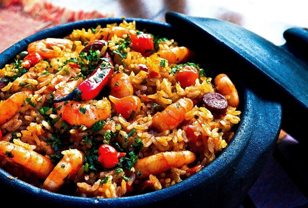 Arroz de Camarão com coentros